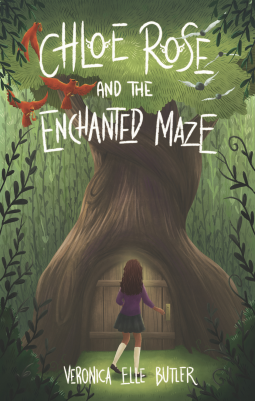 book cover for Chloe Rose and the Enchanted Maze