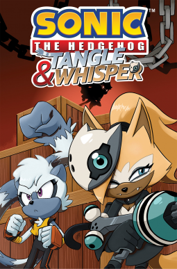 book cover for Sonic the Hedgehog: Tangle & Whisper