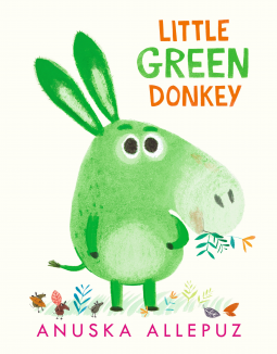 book cover for Little Green Donkey