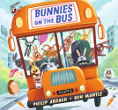 book cover for Bunnies on the Bus