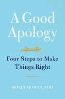 book cover for A Good Apology