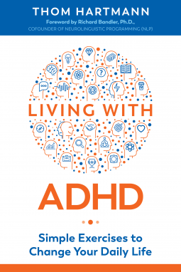 book cover for Living with ADHD