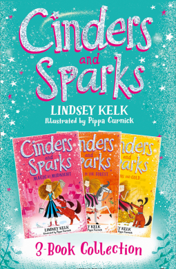 book cover for Cinders & Sparks 3-book Story Collection