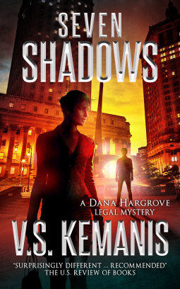 book cover for Seven Shadows