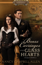book cover for Brass Carriages and Glass Hearts