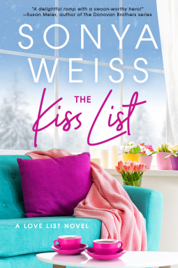 book cover for The Kiss List