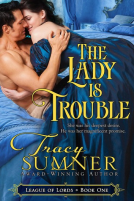 book cover for The Lady is Trouble