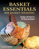 book cover for Basket Essentials: Rib Basket Weaving