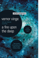 book cover for A Fire Upon The Deep