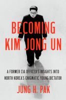 book cover for Becoming Kim Jong Un