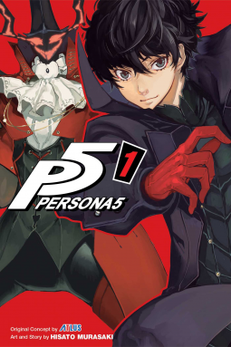 book cover for Persona 5, Vol. 1