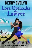 book cover for LOVE OVERRULES THE LAWYER