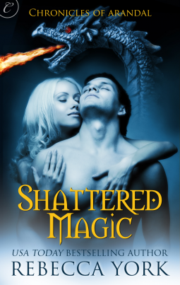 book cover for Shattered Magic