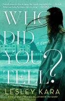 book cover for Who Did You Tell?