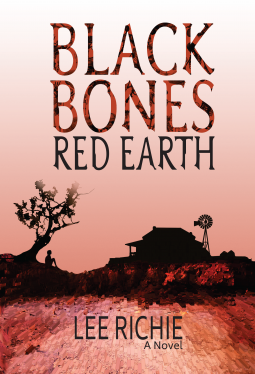 book cover for Black Bones, Red Earth