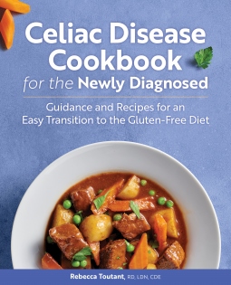 book cover for Celiac Disease Cookbook for the Newly Diagnosed