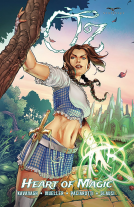 book cover for OZ: Heart of Magic