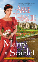 book cover for Marry in Scarlet