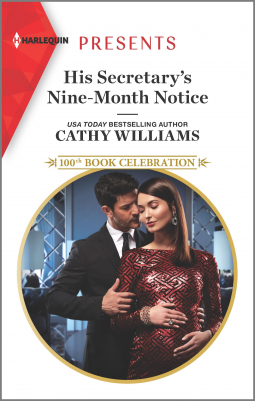 book cover for His Secretary's Nine-Month Notice