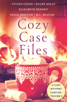 book cover for Cozy Case Files, A Cozy Mystery Sampler, Volume 8