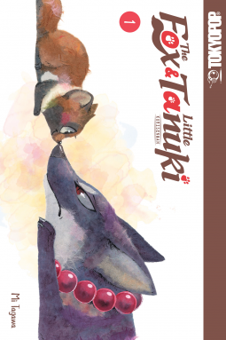 book cover for The Fox & the Little Tanuki, Vol. 1