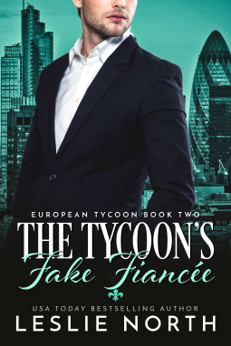 book cover for The Tycoon’s Fake Fiancée