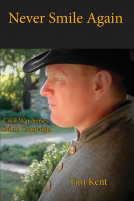 book cover for Never Smile Again