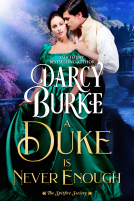 book cover for A Duke is Never Enough