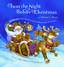 book cover for Twas the Night Before Christmas