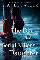 book cover for The Diary of a Serial Killer's Daughter: A chilling dark thriller