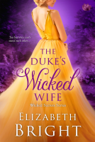 book cover for The Duke's Wicked Wife