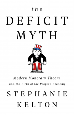 book cover for The Deficit Myth