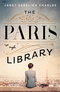 book cover for The Paris Library
