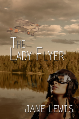 book cover for The Lady Flyer