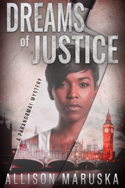 book cover for Dreams of Justice: A Paranormal Mystery