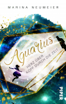 Buchcover für Aquarius – Herz über Kopf durch die Zeit