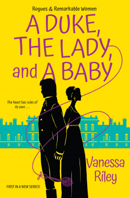 book cover for A Duke, the Lady, and a Baby