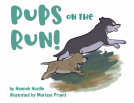 book cover for Pups on the Run!
