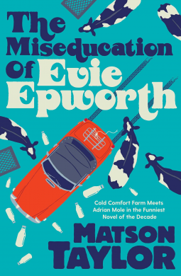book cover for The Miseducation of Evie Epworth
