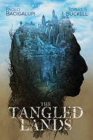 book cover for The Tangled Lands