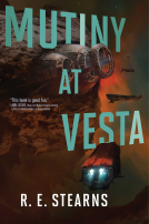 book cover for Mutiny at Vesta