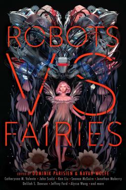 book cover for Robots vs. Fairies
