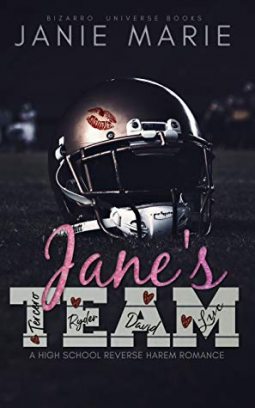 book cover for Jane's Team: A High School Reverse Harem Romance