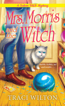book cover for Mrs. Morris and the Witch