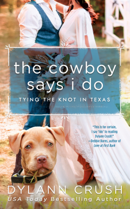 book cover for The Cowboy Says I Do