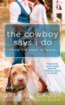 book cover for The Cowboy Says I Do