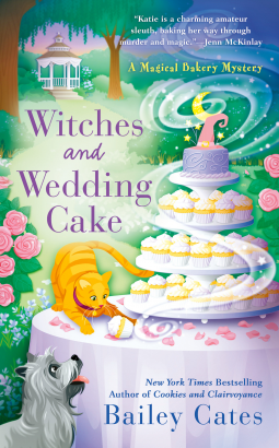 book cover for Witches and Wedding Cake