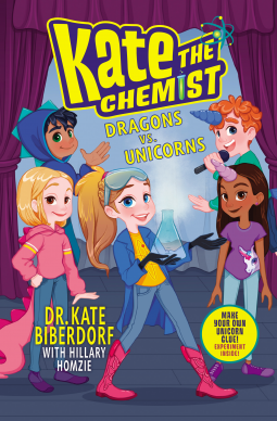 book cover for Dragons vs. Unicorns