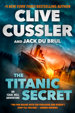 book cover for The Titanic Secret