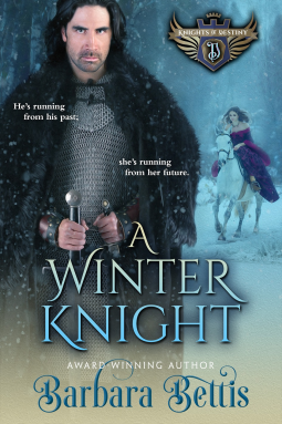 book cover for A Winter Knight